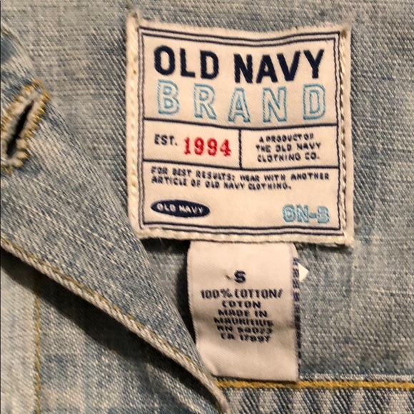Old Navy 3/4 Sleeve Denim / Jean Jacket - Picture 6 of 7